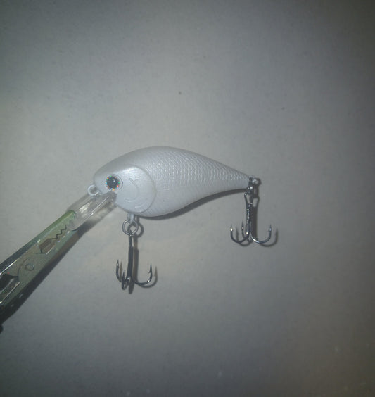 1.5 Square Bill Crankbait in Ghost pattern