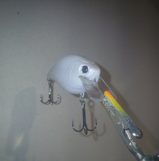 2.5 Square Bill crankbait in Ghost pattern.